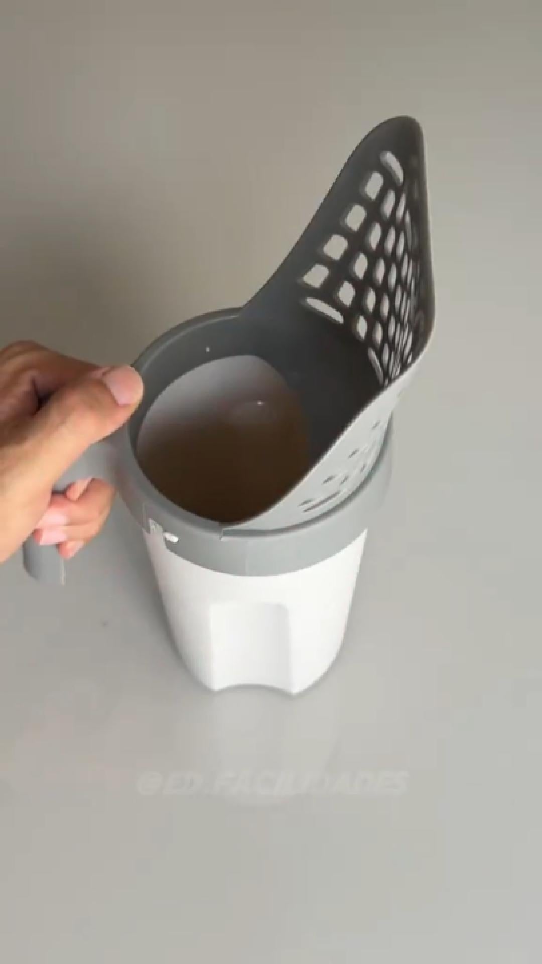 Pala De Arena Para Gatos Con Soporte